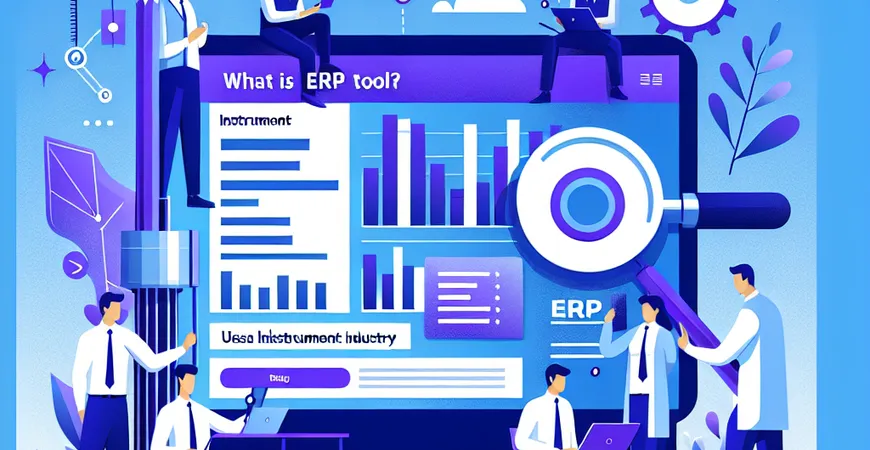  ERP工具是什么？用仪器仪表行业案例解释其概念
